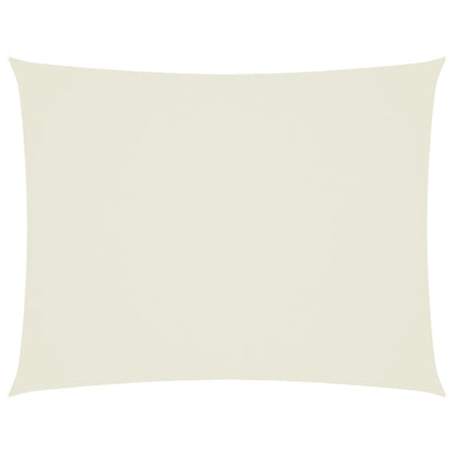 Vidaxl Toldo De Vela Rectangular Tela Oxford Color Crema 3x4 M_0