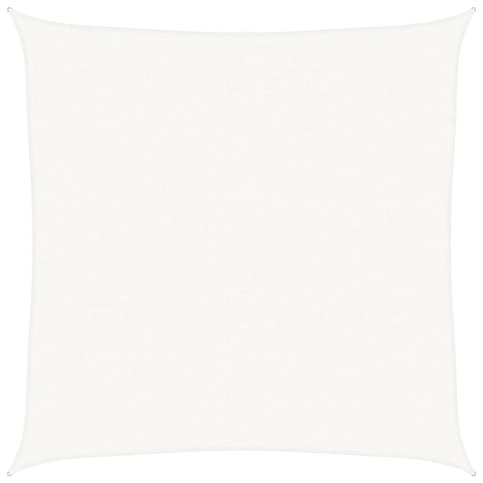 Vidaxl Toldo De Vela Blanco Hdpe 160 G/m² 6x6 M_0