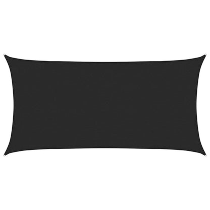 Vidaxl Toldo De Vela Negro Hdpe 160 G/m² 2,5x4,5 M_0