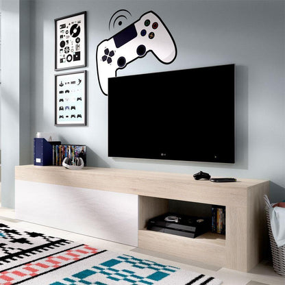 Bajo Tv Lebo 48x204x42 cm Natural / B. Brillo