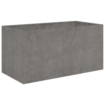 Maceta De Acero Corten 80x40x40 Cm_2