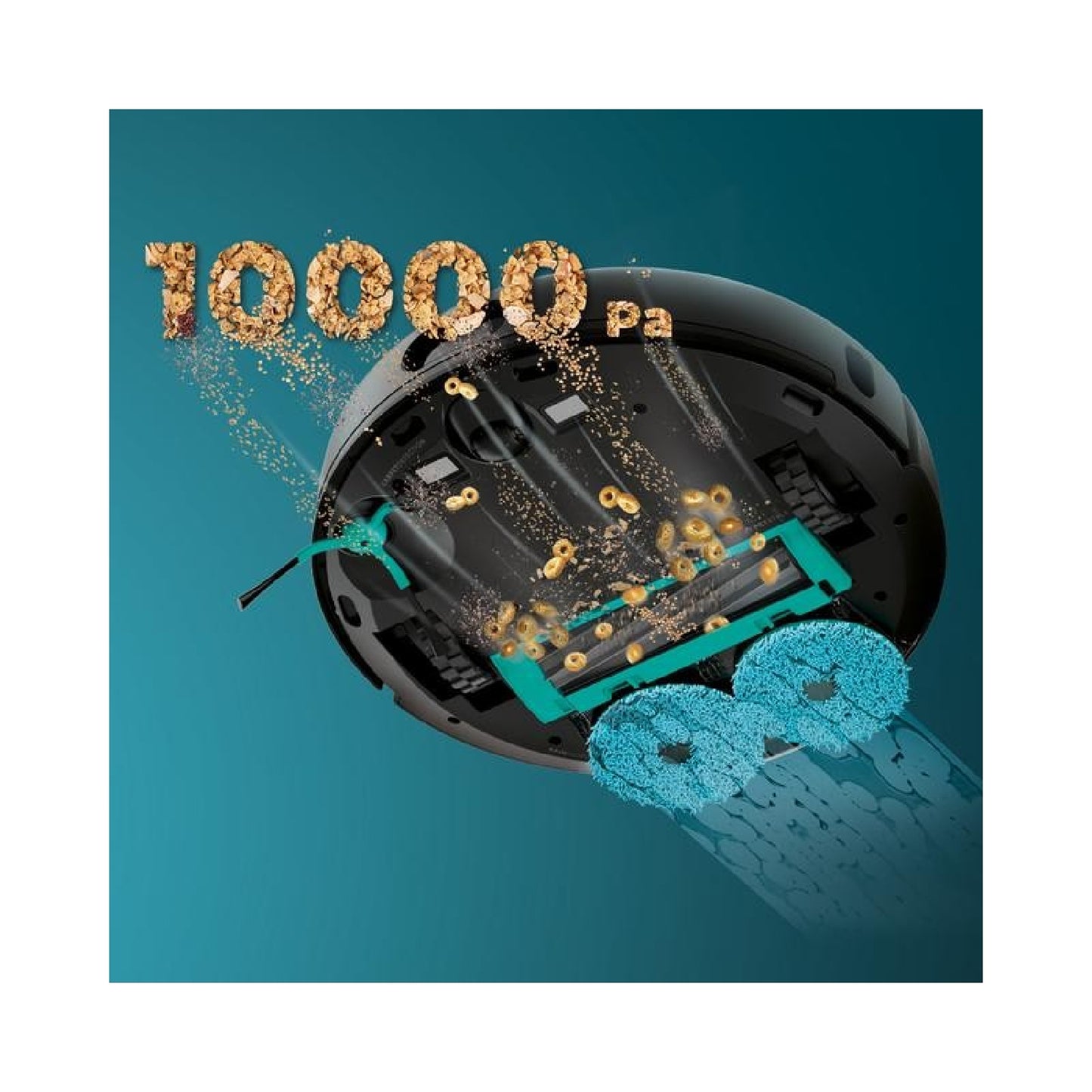 Cecotec Robot Aspirador Conga 9990 Ai Spin Revolution Supreme Home, 10.000 Pa, Navegación Láser, Base De Autovaciado_4