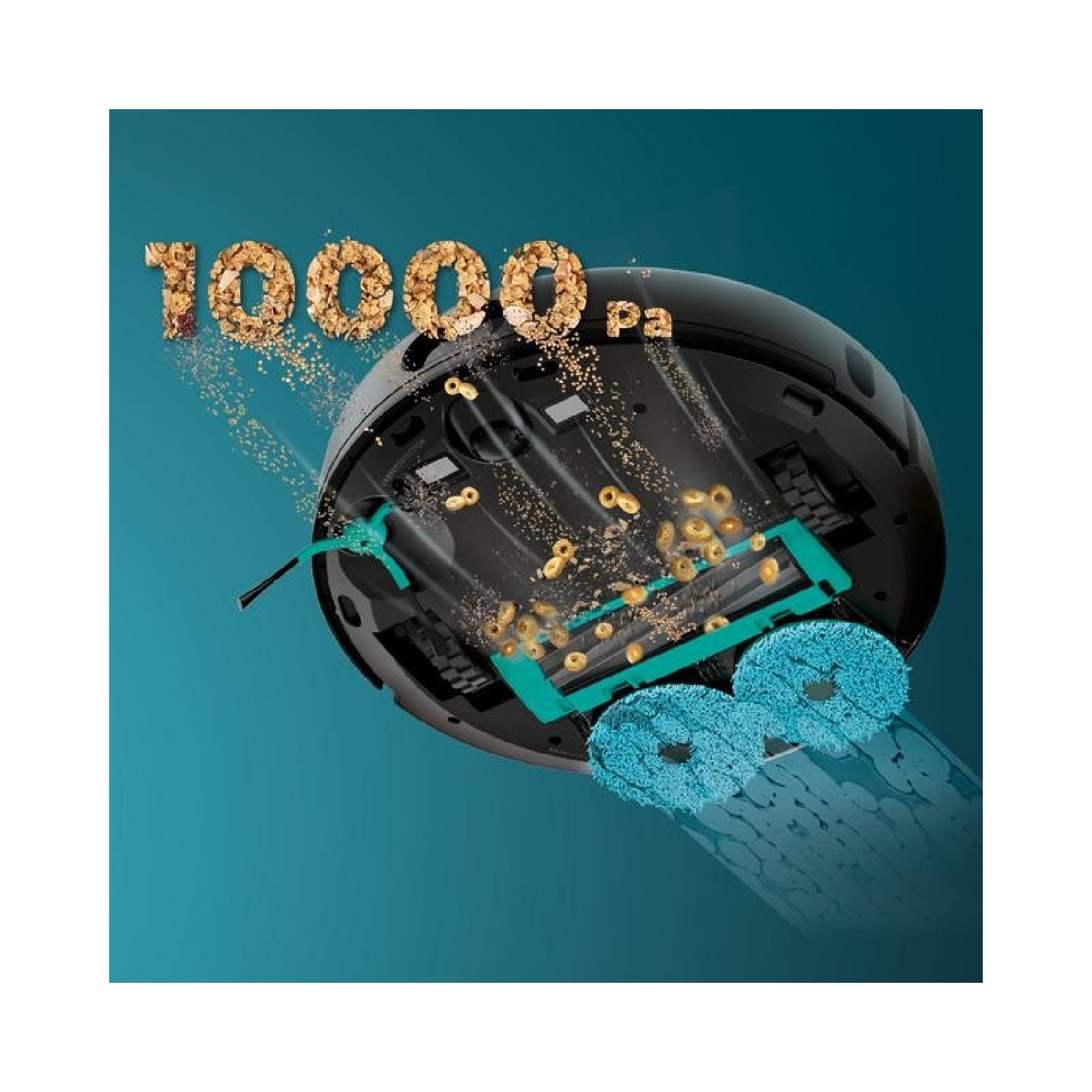 Cecotec Robot Aspirador Conga 9990 Ai Spin Revolution Supreme Home, 10.000 Pa, Navegación Láser, Base De Autovaciado_4