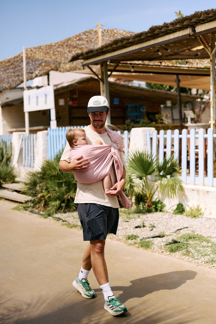 Bandolera Portabebé Momawo Fresh Cinamon Bambú