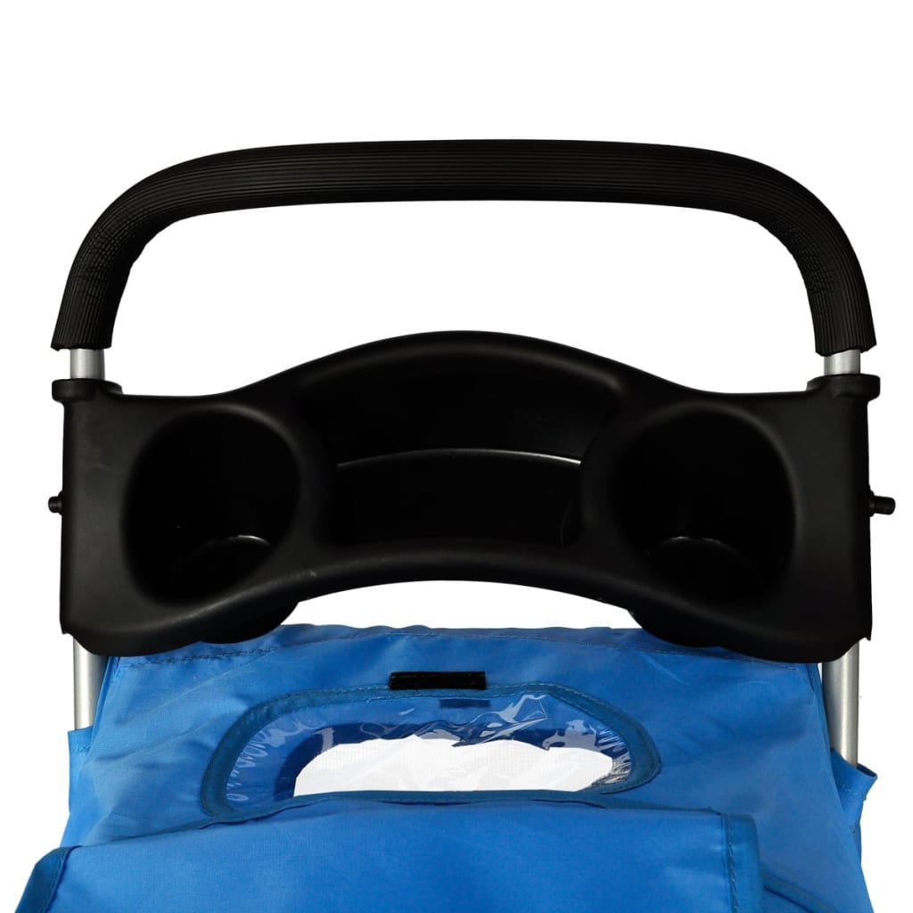 Vidaxl Cochecito Para Perros 15 Kg Azul_3