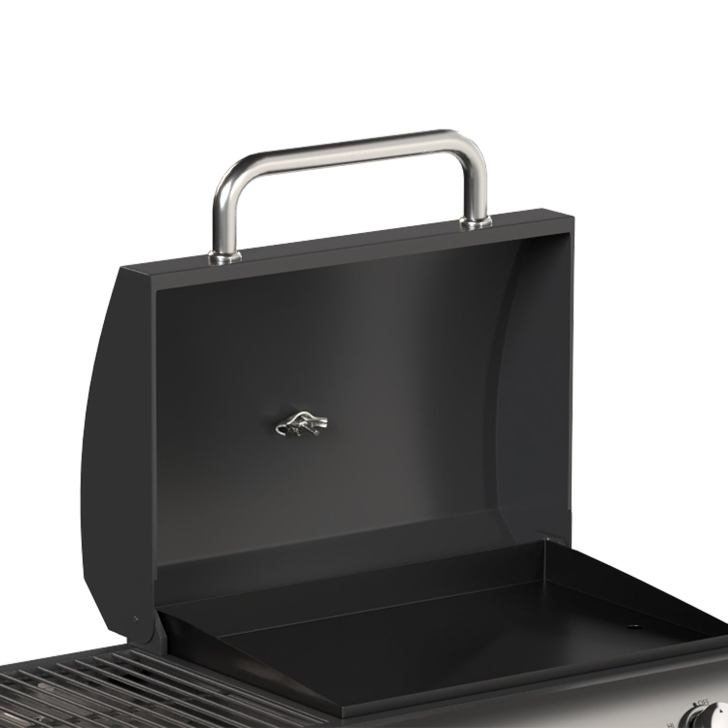 Outsunny Barbacoa De Gas Bbq Gas Con 3 Quemadores 7,5 Kw Con Plancha Negro_4