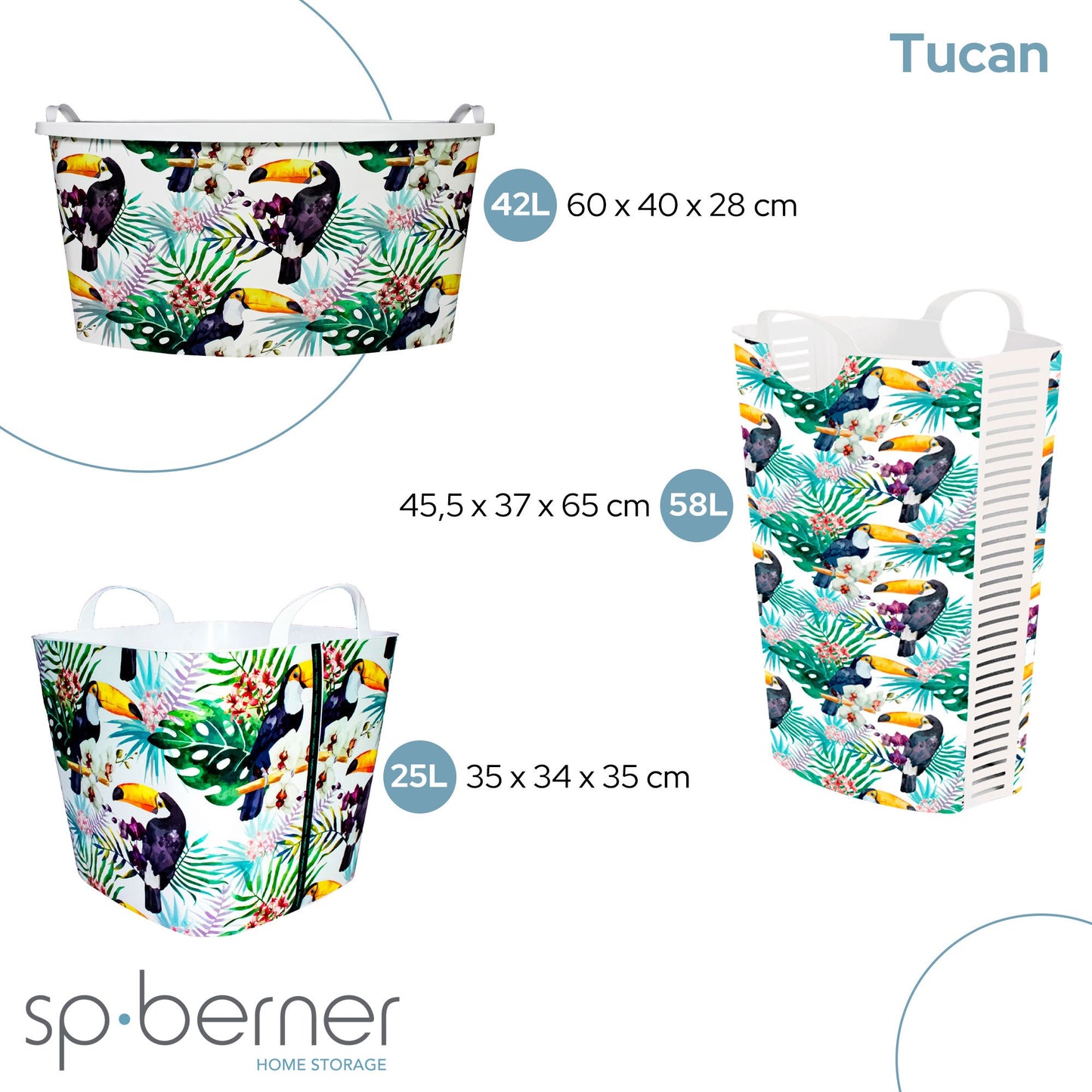 Life Story Cesto De Colada Hamper 58l Tucan_2