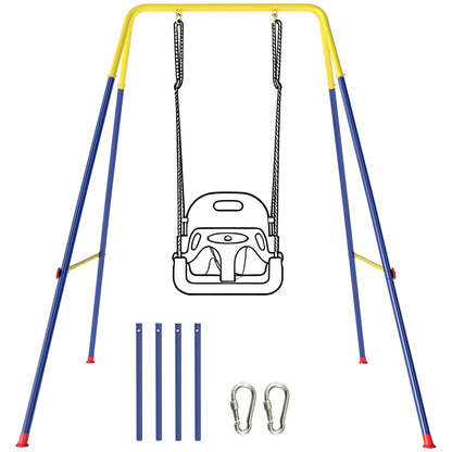 Aiyaplay Estructura De Columpio Infantil Plegable_0