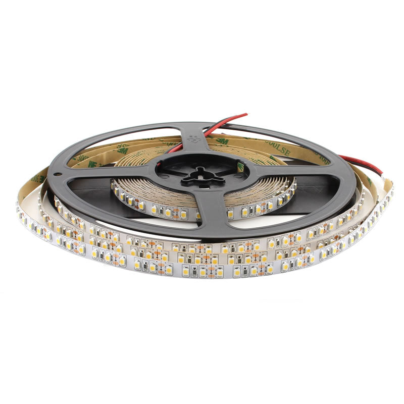 Tira Led Monocolor Hq Smd3528, Dc12v, 5m (120 Led/m), 48w, Ip20, Blanco Cálido_2