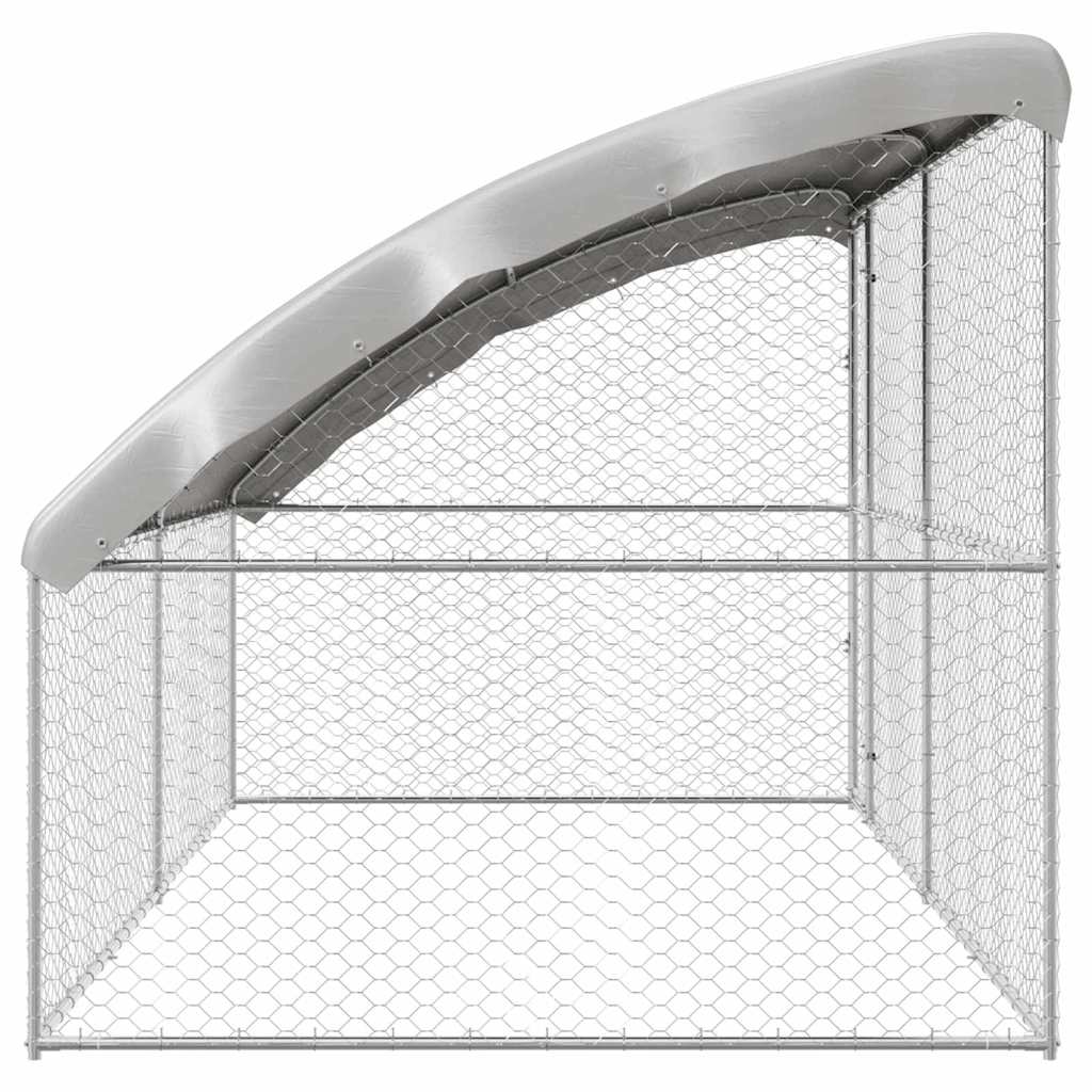 Refugio Para Perros 2 Pcs Plateado 4 X 2 X 2 M_4