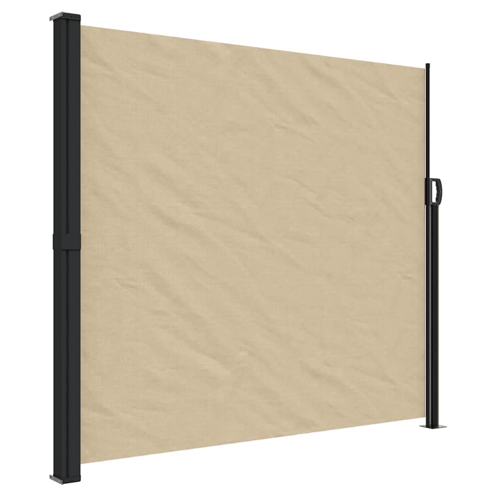 Vidaxl Toldo Lateral Retráctil Beige 180x300 Cm_0