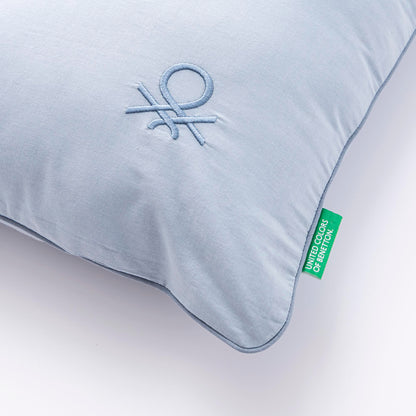 Cojin 45x45cm 144tc 100%algodon Azul Benetton_2