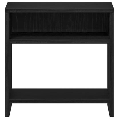 Mesilla De Noche Roble Negro 40x30x40 Cm Madera De Ingeniería_3