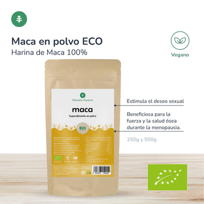 Maca en polvo ECO Planeta Huerto 250 g