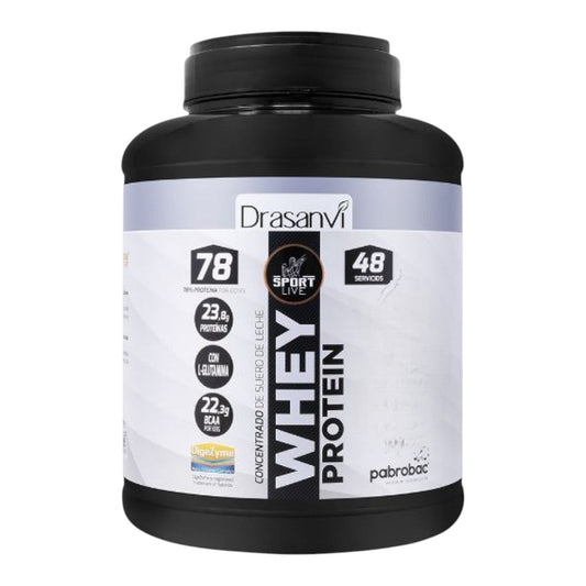 Sport Live Whey Protein Concentrada 1.45 Kg Chocolate Blanco_0