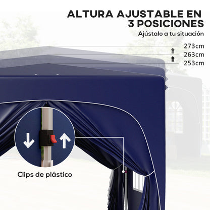Outsunny Carpa Plegable 3x3 M_4