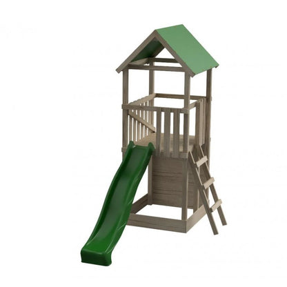 Parque Infantil Masgames Tibidabo L Techo De Lona Escalada: Con Arenero En La Base Y Pared De Escalada.