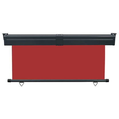 Vidaxl Toldo Lateral De Balcón Rojo 165x250 Cm_3