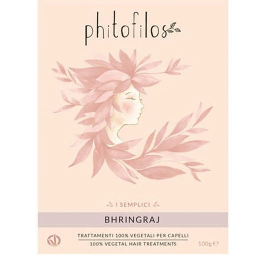 Tratamiento Polvo De Bhringraj Puro Phitofilos 100g_0