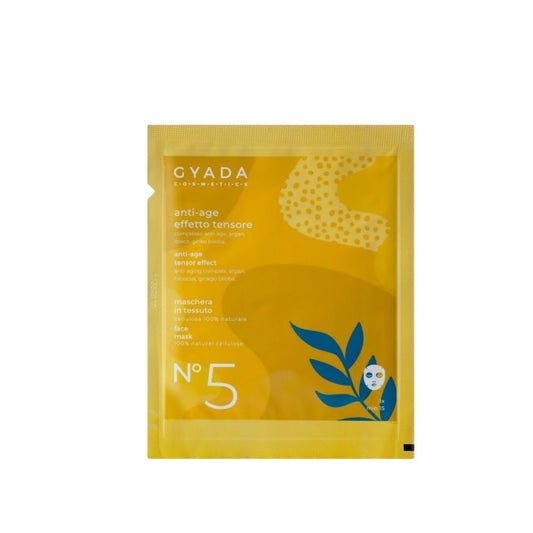Gyada Facial Maschera In Tessuto N.5 - Anti-age / Effetto Tensore 15ml_0