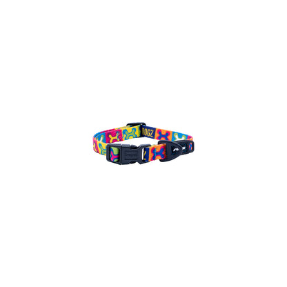 Collar Para Perro, Modelo Fusion De Rogz, Estampado Pop Art. Talla M (12-22kg)_0