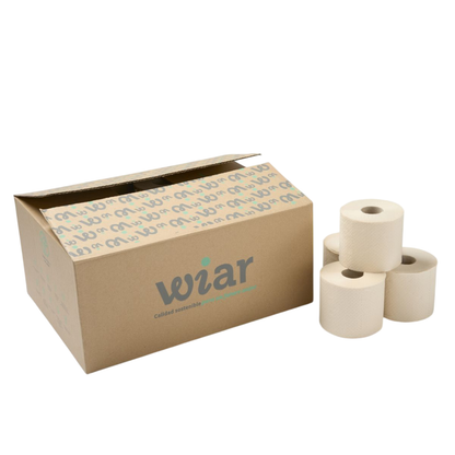 Papel Higiénico Reciclado Wiar. Caja 24 Unidades._0