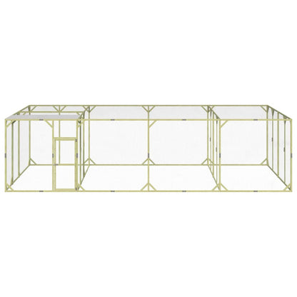 Vidaxl Gallinero Madera Maciza De Pino Impregnada 800x400x200 Cm_1