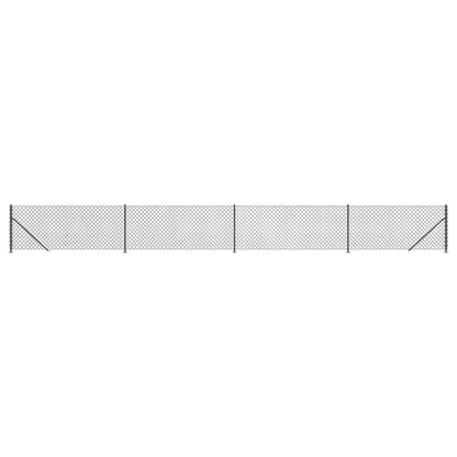Cerca De Alambre Con Brida Gris Antracita 1x10 M / Vetonek_5