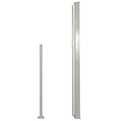 Vidaxl Toldo Lateral Retráctil De Jardín Color Crema 120x500 Cm_3