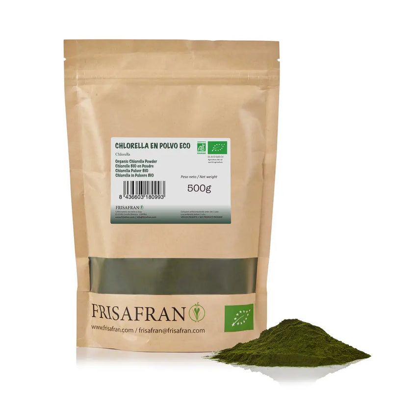 Chlorella Ecológica En Polvo - Calidad Y Sabor | Frisafran 500 G_2