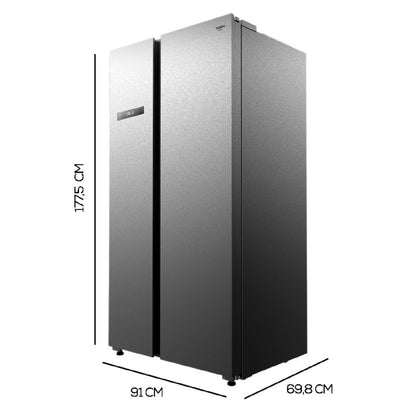 Cecotec Frigorífico Americano Bolero Coolmarket Sbs 592 Inox_3