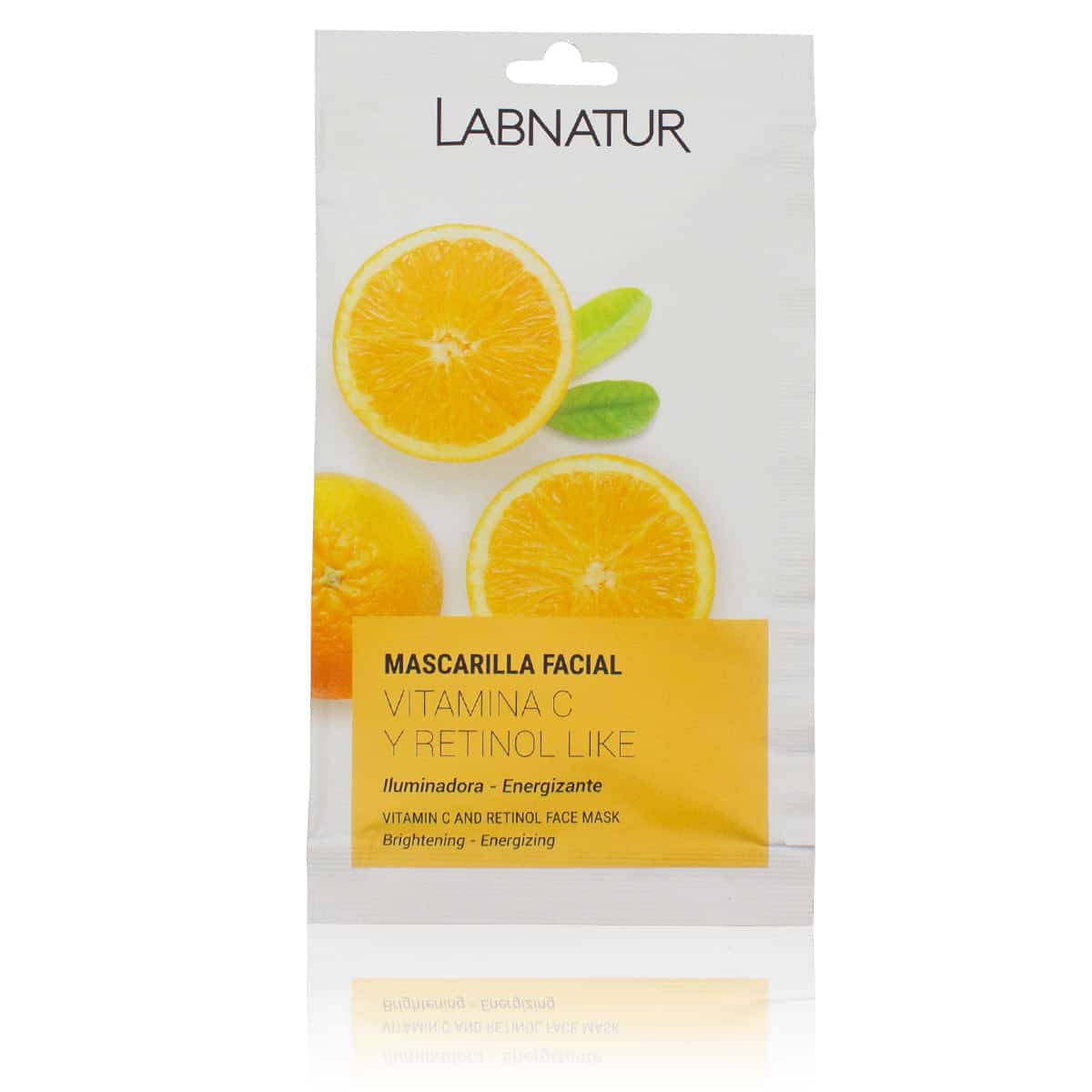 Mascarilla Facial de Vitamina C y Retinol Like Labnatur 15 ml | Iluminadora | Antioxidante | Antiarrugas | Vegano_0