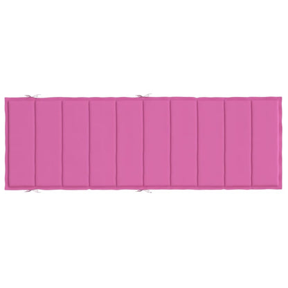 Vidaxl Cojín De Tumbona Tela Oxford Rosa_5
