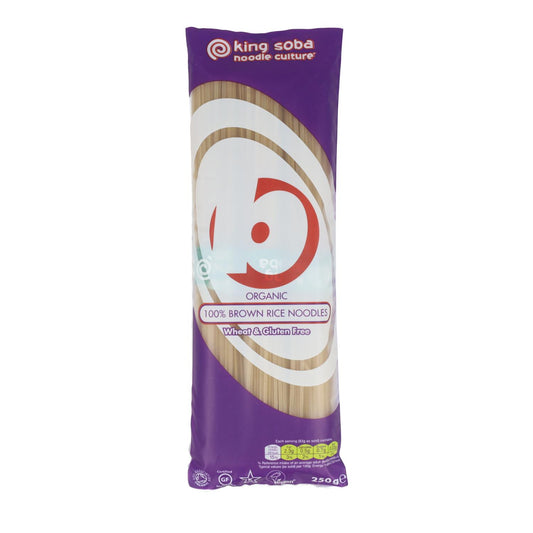 Pasta de Arroz Integral Sin Guten King Soba 250 g