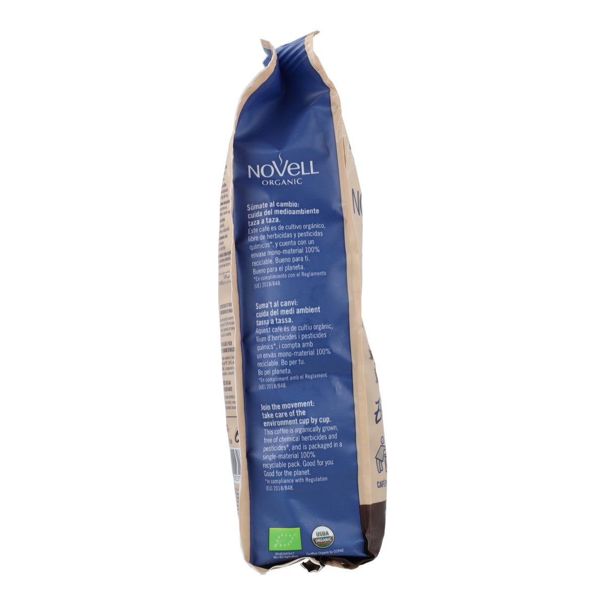 Café en grano ECO descafeinado 250 g
