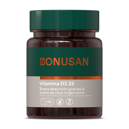 Vitamina D3 25 Bonusan 90 perlas