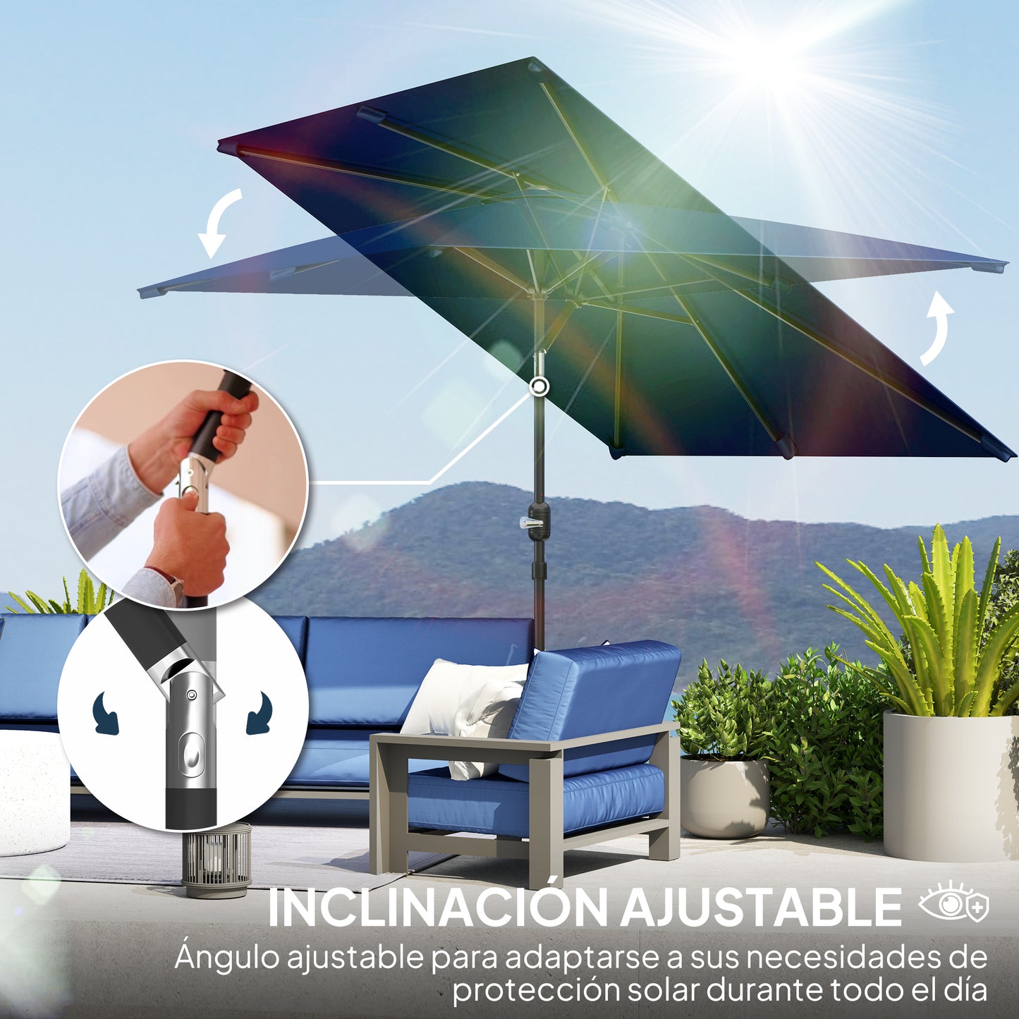 Outsunny Sombrilla De Terraza Exterior_3