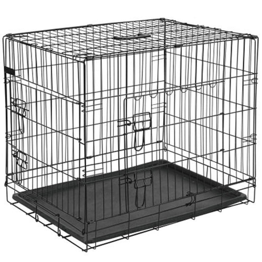 @pet Transportín Para Perros Metal Negro 77,5x48,5x55,5 Cm 15002_0