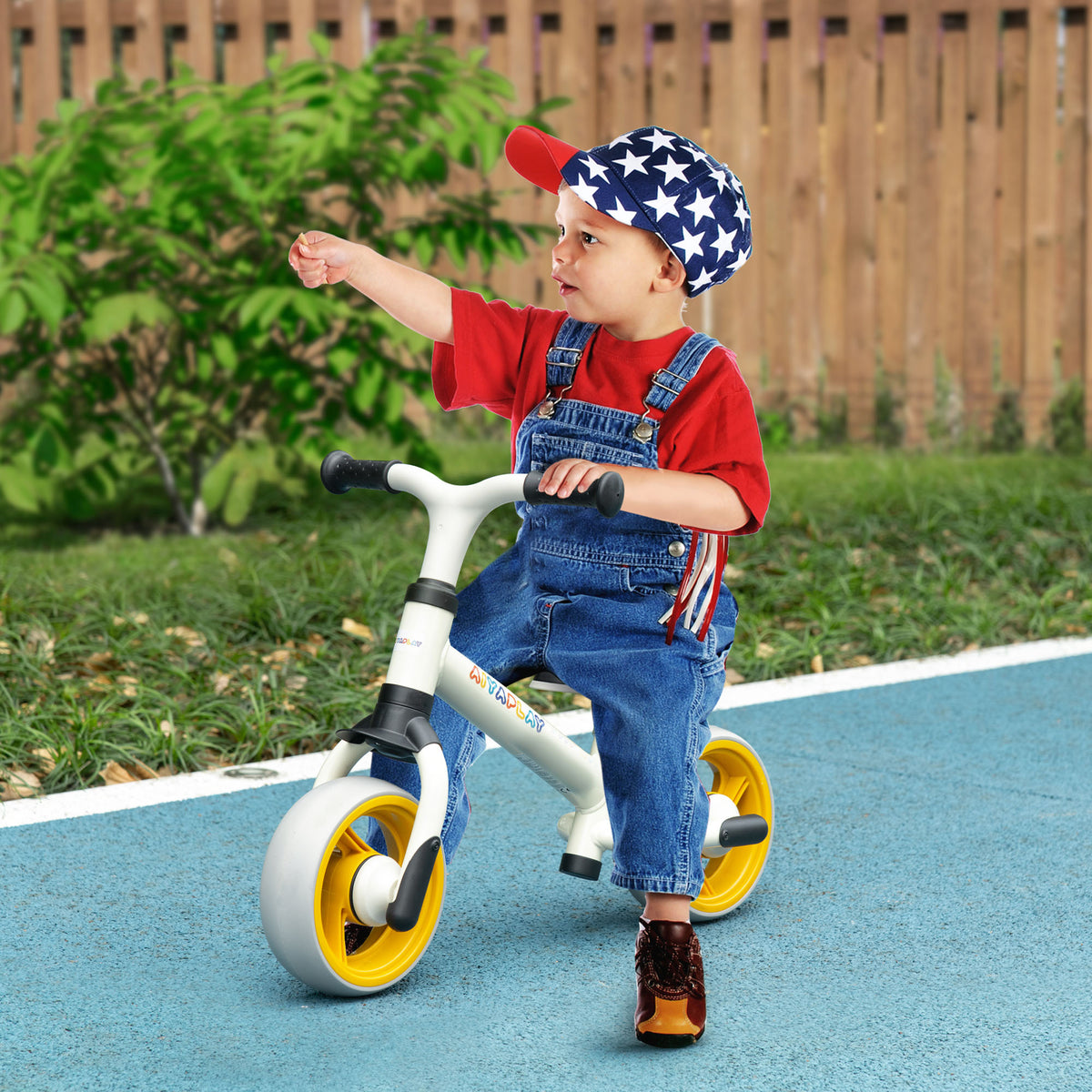 Aiyaplay Bicicleta Sin Pedales Para Niños De 18-48 Meses 66,5x34x47 Cm Naranja_1