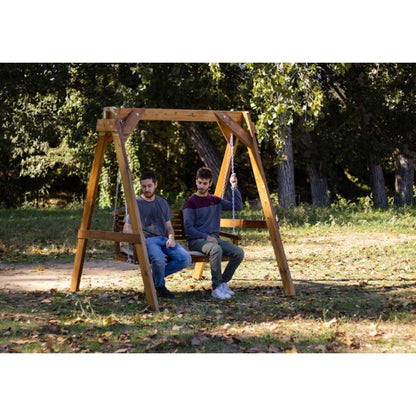 Balancin De Jardin Masgames Elna L Sin Cojin En El Banco._4