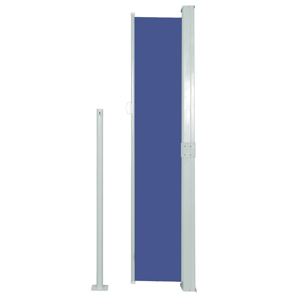 Vidaxl Toldo Lateral Retráctil 160x500 Cm Azul_3