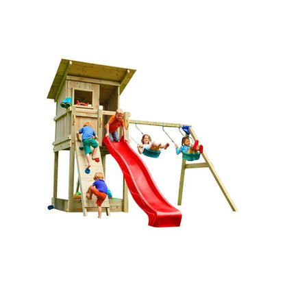 Parque Infantil Masgames Beach Hut L Con Columpio Doble.