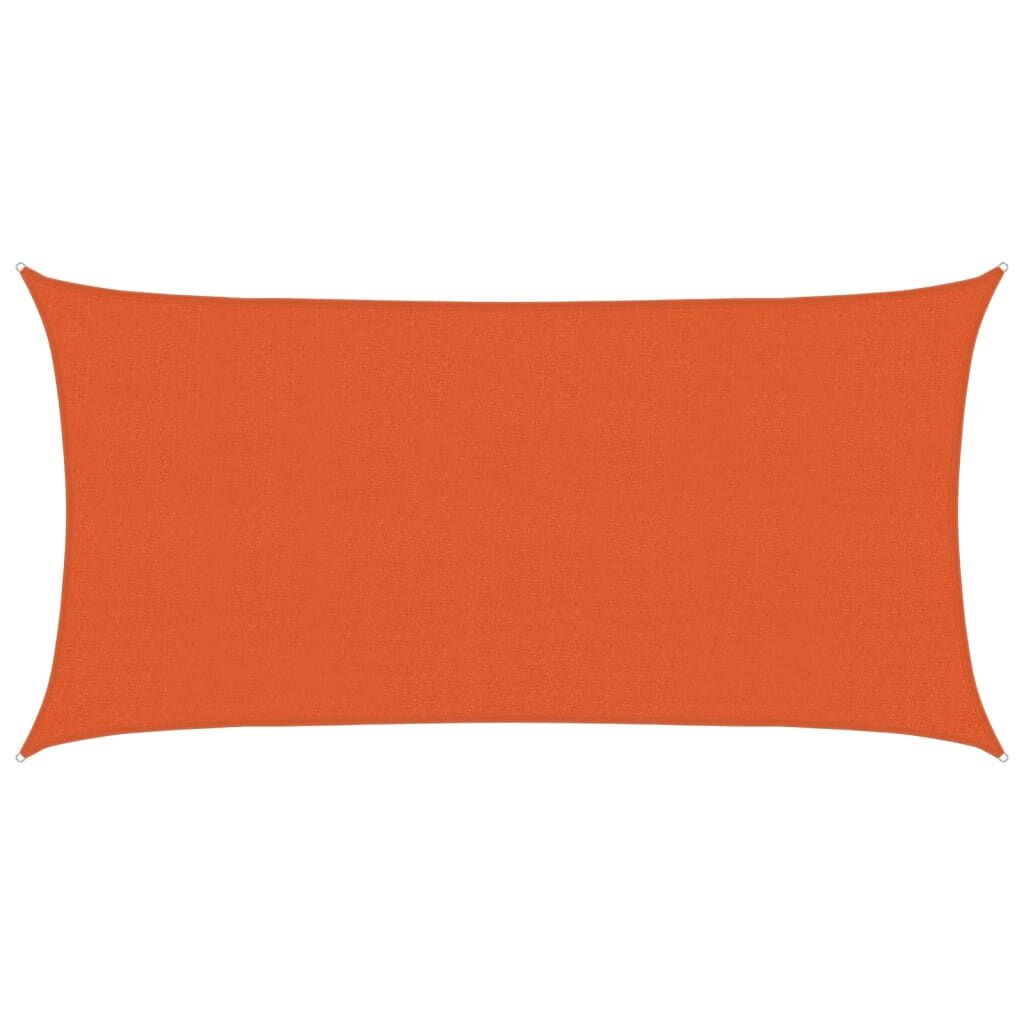 Vidaxl Toldo De Vela Hdpe Naranja 160 G/m² 2x3,5 M_0