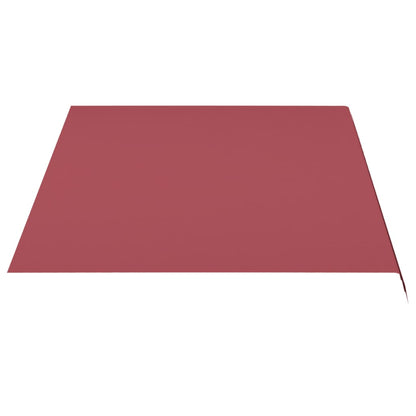Tela De Repuesto Para Toldo Rojo Burdeos 4,5x3 M Poliéster_3