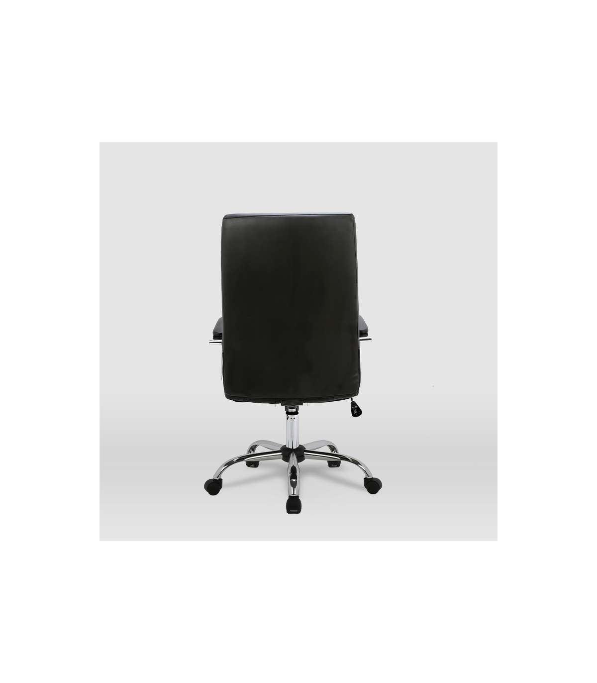 Silla De Oficina Lara Acabado Negro. Alto: 107/117cm Ancho: 57.5cm Fondo: 60.5cm._3
