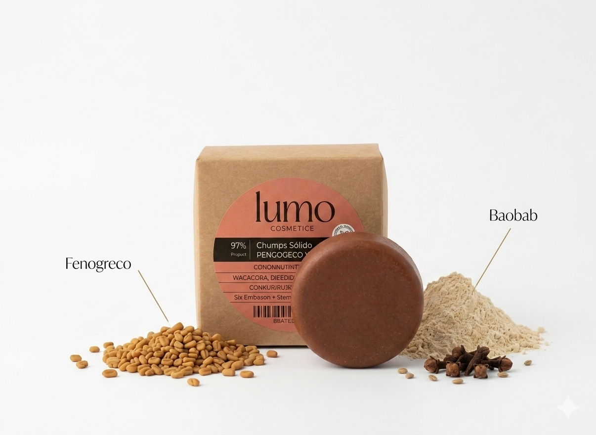 Champú Sólido Rizos Lumo Cosmetics – Volumen Y Definición Método Curly, Sin Sulfatos Ni Siliconas, Hidratante Con Baobab_2