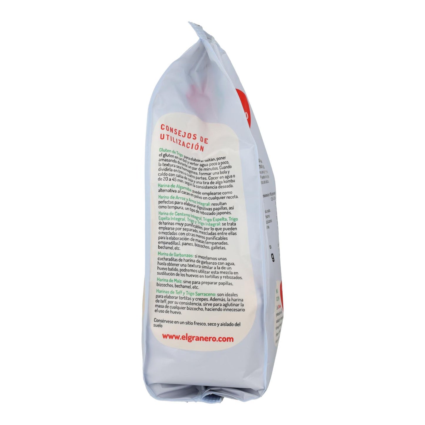 Harina de Algarroba El Granero, 350 g