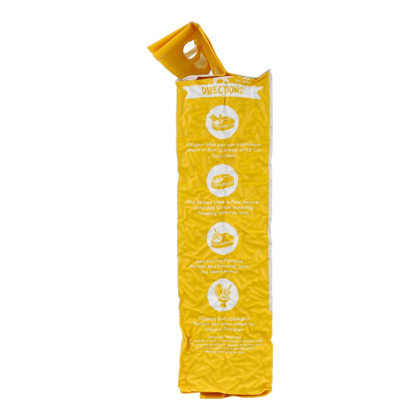 Pack 2x Kit Cat SoyaClump Pack Ahorro - Original Arena Vegetal para gatos 7 L