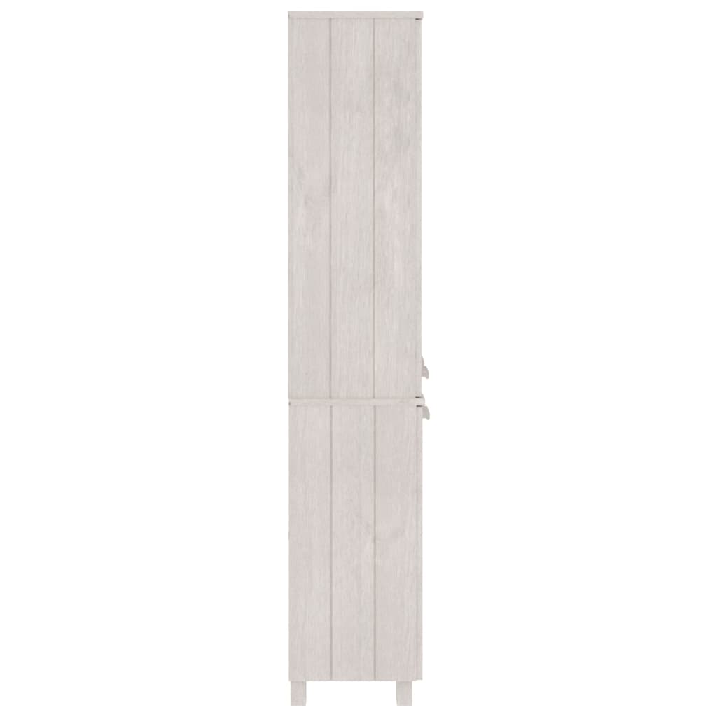 Aparador Hamar Madera De Pino Maciza Blanco_3