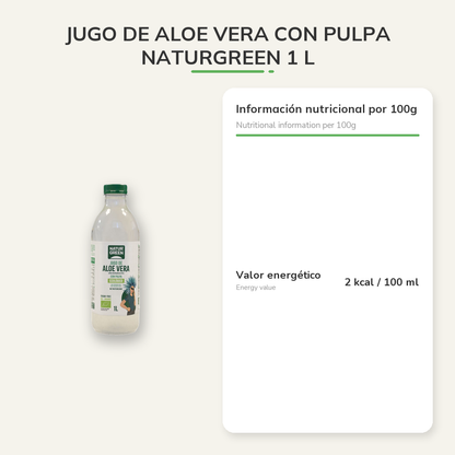 Información nutricional